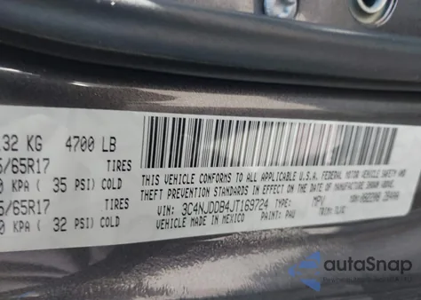 2018 Jeep Compass Trailhawk 4X4 из США, поврежденный, VIN 3C4NJDDB4JT169724